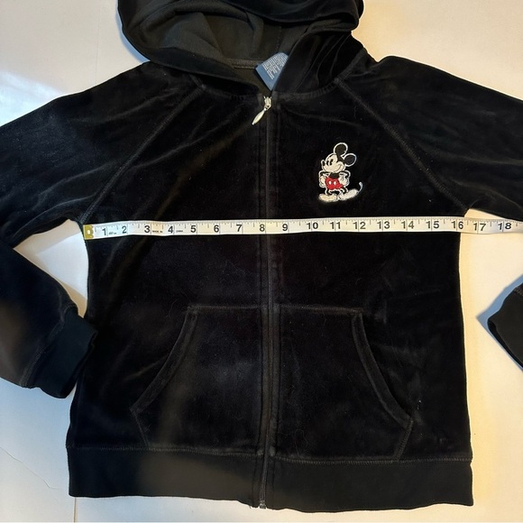 Y2K Disney Mickey Mouse velour hoodie - Picture 2 of 5